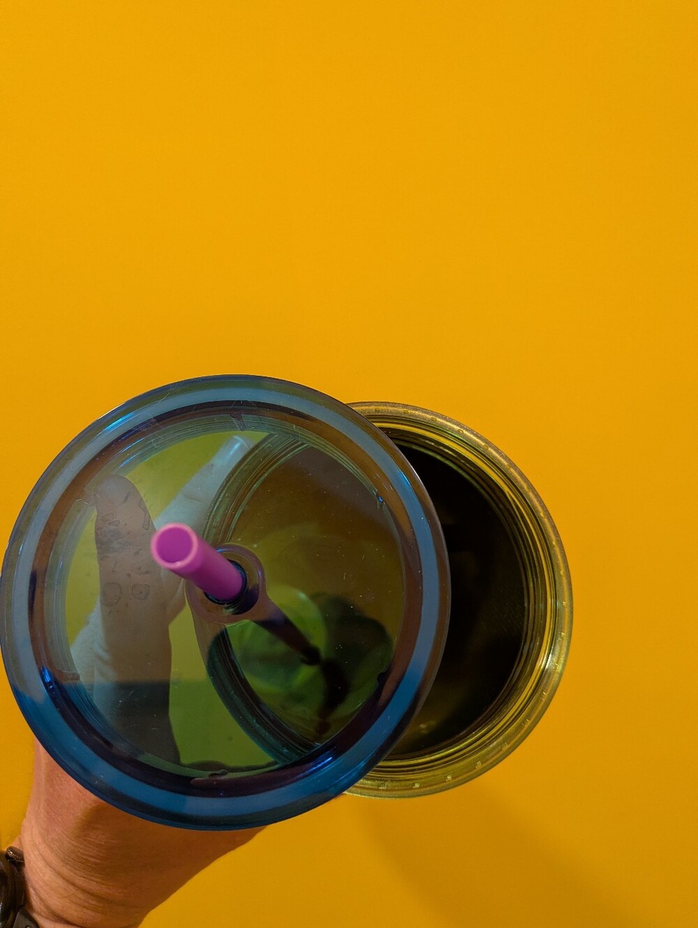 NWT Starbucks Tumbler - Oil Slick Iridescent